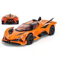 1/32 Apollo EVO Toy Alloy Model Car Simulation Diecast Exquisite Interior Design Rear Wheel Pull Back Vehicles Boy Collects Gift raudona