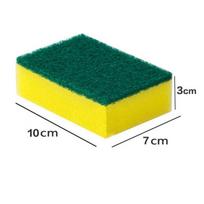 Švarūs įrankiai Virtuvės Magiška kempinė Šveitimo kempinės Minkštos Didelio tankio Vandens sugeriančios Priedai Valymo kempinės Dvipusės Priedai 10*7*3cm blue