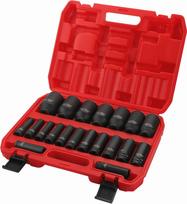 SMŪGINIŲ GALVUČIŲ RINKINYS 20 DALIŲ 6-KAMPIŲ 1/2" KD11794