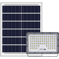 Autonominis šviestuvas su saulės baterija ir šviesos / judesio jutikliu 200W 6500K