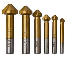 Frezų kūginių medžiui rinkinys (6.3-20.5mm)(6vnt)