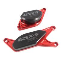 Skirta SUZUKI GSXS750 GSX-S750 GSXS 750 CNC POM rėmo slankiklio avarijos trinkelės variklio statoriaus korpuso užsklanda raudona