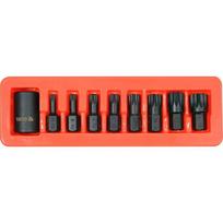 1/2" Smūginių antgalių rinkinys (SPLINE) (9vnt)