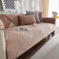 Nordic Universal Sofas rankšluosčių storas pliušinis sofos užvalkalas, neslystantis kombinuotas sofos pagalvėlės užvalkalas, skirtas apsaugoti svetainę 70x70cm 1pcs gray