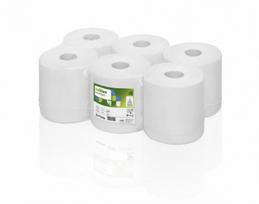 Popieriniai ranksluoščiai SuperSoft/traukiama iš centro CF1,, Satino by WEPA