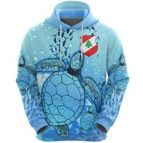The Republic Of Lebanon Map Flag Graphic Sweatshirts National Emblem Cedrus Deodara Hoodies For Men Clothes Casual Women Hoody S