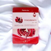 FARMSTAY VISIBLE DIFFERENCE POMEGRANATE MASK PACK , Moisturizing,Korean Cosmetics, Kbeauty, sample