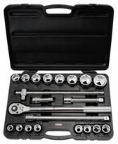 Galvučių komplektas 3/4'' 19-50mm 21vnt, KS Tools