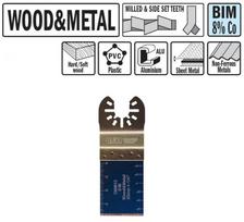 Pjovimo peilis medžiui metalui 32mm Z18TPI BiM Co8, CMT