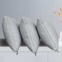Nauja penkių žvaigždučių trimatė žąsų pūkų pagalvė 48*74cm pilka gray