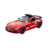 1/24 Benzs-GT GTR lydinio sportinio saugos automobilio modelis metalinis liejinys lenktyninis medicininės pagalbos transporto priemonės automobilio modelis garsas šviesa vaikiški žaislai dovana raudona