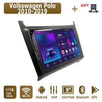 Android Carplay Automobilinis Radijas Volkswagen Polo 2010-2019 Multimedijos Grotuvas Pagrindinis Įrenginys Stereo GPS Navigacija BT WIFI 4+64GB 1+16GB