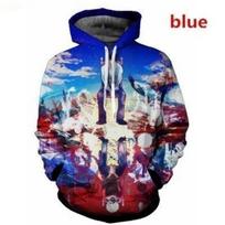 Tokyo Ghouls 3D Hoodie Pullover 3D Hoodie Tokyo Ghouls Sweatshirt M pink