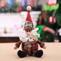 Kalėdų Senelio Lėlė Kalėdinės Dekoracijos Namų Dekoras Stalo Briedžio Lėlė Kalėdiniai Papuošalai Xmas Navidad Dovanos Laimingų Naujųjų Metų Elk brown