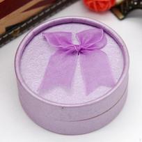 Papuošalų dėžutė dėklas talpykla žiedas universalus atminimo dovana elegantiškas nešiojamas violetinė
