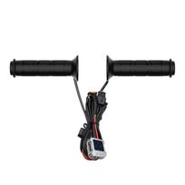 Motociklo galios šildomos rankenos Žiemos šiluma Elektriniai vairo priedai 12.5*2.2cm juoda