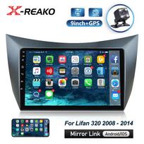 Car Radio Carplay For Lifan 320 2008 - 2014 Navigation GPS Android Auto Screen Video Stereo No 2din Wifi DVD Bluetooth BT 1GB+32GB carplay