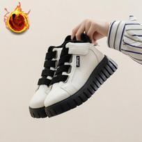 Chunky Platform Snow Boots for Women Faux Fur Lining Ankle Booties Women's Comfortable Anti-Slip Walking Short Boots Winter Warm Sneakers Shoes 35 juoda