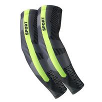 1Pair Sunscreen Arm Protection Outdoor Sports Fishing Outing Absorb Sweat Ice Sleeve Cycling Ice Silk Cuff Men Women XL oranžinė
