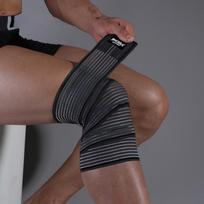 1 Pack High Elastic Bandage Knee Pads Leg Pads Knee Pads Warmth Running Outdoor Sports chaki