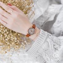 New Hong Kong Fashion Women's Watch Rotating Turntable Forest Student Belt Women's Watch