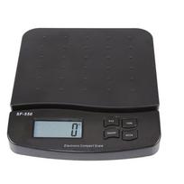LCD elektroninės 25 kg skaitmeninės virtuvės maisto svarstyklės 1 g svorio elektroninės svarstyklės One Size juoda