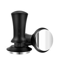 Reguliuojamo gylio kavos miltelių plaktukas 51/53/58 mm kavos skirstytuvo lygintuvo įrankis espreso 51mm-A black