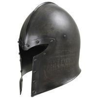 Epic Dark Barbuta Medieval Helmet - 18 Gauge Steel for cosplay LARP/Reenactment