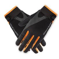 Men Winter Warm Sports Neoprene Windproof Waterproof Ski Thermal Gloves Touch Screen Gloves XL žalia
