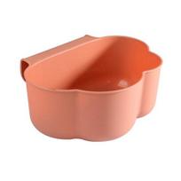 Trash Can Creative Hanging Type Plastic Cloud Shape Cabinet Door Buckle Kitchen Supplies rožinė