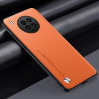 Prabangus PU odos dėklas Huawei Nova 8i galiniam dangteliui, matinio silikono, atsparus smūgiams, pilnos apsaugos telefono dėklas Honor 50 Lite For Honor 50 Lite matinė juoda spalva