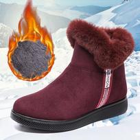 Snow Boots Women Fur Women's Boots Waterproof Ladies Shoes Keep Warm Boots Ladies Soft Platform Botas Mujer Winter Shoes Women 35