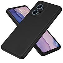 Skysto silikono telefono dėklas, skirtas Xiaomi Redmi Note 12 4G Global, dangtelis, apsaugantis Redmi Note12 4G kamerą Redmi Note 12 4G juoda