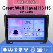 Car Radio Android Auto Carplay For Great Wall Haval H3 H5 2011-2016 Multimedia Player Head Unit Stereo GPS Navigation BT WIFI 1+16GB 1+16GB