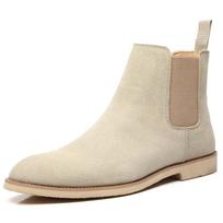 Mada Mada Geltoni Chelsea Batai Vyriški Smailūs Patogūs Elegantiški Batai Vyriški Įslystami Pigūs Moteriški Vyriški Suede Batai Zapatos Hombre Laisvalaikio 35 smėlis