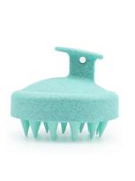 1pc Silicone Shampoo Brush Body Massage Brush Bath Shower Brush Salon Hairdressing Tool Scalp Massage Comb Hair Washing Comb žalia