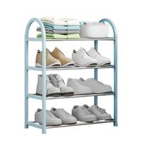 Metal Shoes Rack Heavy Duty Metal Shoe Organiser Shelf For Living Room gray