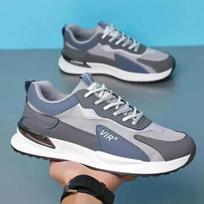 Batai Vyriški Tinklelio Sportbačiai PU Kvėpuojantys Suvarstomi Bėgimo Batai Kasdieniai Guminis Padas Atsparūs Dėvėjimuisi Zapatillas Vyrams Ėjimui Lauke 39