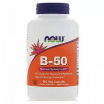 Now Foods Vitaminas B-50 (B kompleksas) 100 VCAPS
