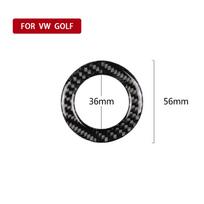 automobilio stiliaus vairo emblema tinka golfui 6 golfas 7 POLO CC Tiguan PASSAT TOURAN Scirocco BEETLE dekoravimas Lipdukai 5D juoda