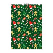 Christmas Transfer Paper Clay Transfer Sheets Clay Tool for Earrings Making beige