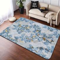 Vintažinis gėlėtas plotinis kilimas Neslystantys flaneliniai kilimai namams, svetainei, miegamajam, vonios kambariui, virtuvei Kilimas Skalbiamas mašinoje Grindų kilimėlis 40X60cm-16x24in