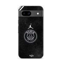 Coque pour Google Pixel 8a psg jordan logo noir juoda