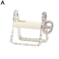 Manual Rotating Toothpaste Oil Paint Squeezer Multifun Toothpaste Tube Squeezer Clip-on Facial Cleanser Squeezer Bathroom Tool