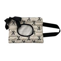 Bow Print Flip Cover Tissue Box Wet Wipes Case Car Hanging Bag Portable Paper Holder Removable Napkin Storage Case Home Decor gray
