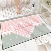 Toilet Sweet Diatom Mud Household Absorbent Foot Mat Mat Toilet Mat Wash Water Room Mat Absorbent Non-slip Mat 40 * 60CM Diatom Mud