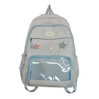 Backpack Shoulder Bag School Book Bag Travel Daypack for School Teen Girls Kid mėlyna