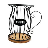 Coffee Capsule Holder Organization, Pod Holder, Filter Paper Storage Rack juoda