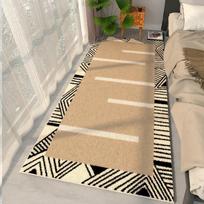 Master Bedroom Superior Carpet Bedroom Bed Blanket Long Family Can Sleep and Sit Japanese Room Bed Bay Window Floor Mat 40 * 60cm imitation cashmere white