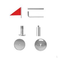 Portable Golf Putting Cup Set - Convenient Indoor and Outdoor Practice Tool gray